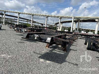 2019 MARTINEZ  37 ft Spread Axle T/A Sand Box  Container Chassis