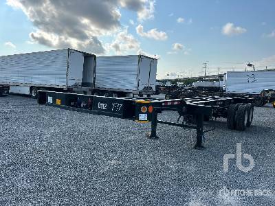 2025 ATRO  40 ft T/A Extendable  Container Chassis