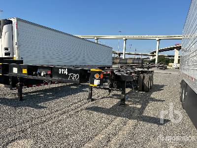 2025 ATRO  8 ft T/A Extendable  Container Chassis