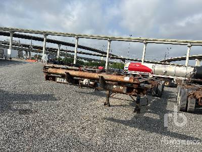 2000 MAX-ATLAS  CCCO40123  40 ft Tri/A  Container Chassis