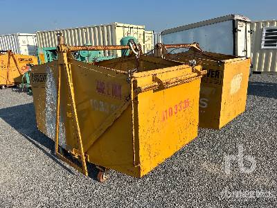 2017 CAMLEVER TB-400 Quantity of (2) 4 cu yd Trash/M ... Crane Accessory - Other 2017 CAMLEVER TB-400 Quantity of (2) 4 cu yd Trash/M ... Crane Accessory - Other