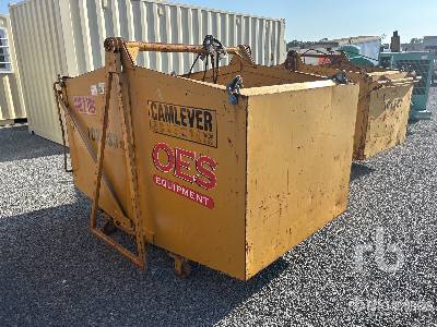 2016 CAMLEVER TB-400 Quantity of (2) 4 cu yd Trash/M ... Crane Accessory - Other 2016 CAMLEVER TB-400 Quantity of (2) 4 cu yd Trash/M ... Crane Accessory - Other