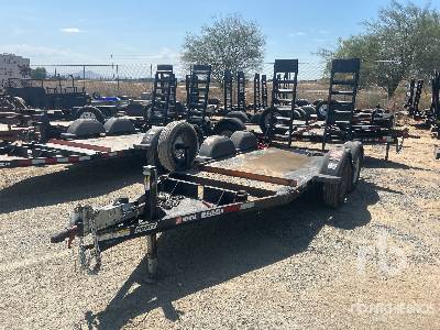 2018 PRATT  10 ft T/A  Equipment Trailer