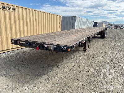 1992 FONTAINE  FTW-5-8048F  48 ft T/A  Flatbed Trailer