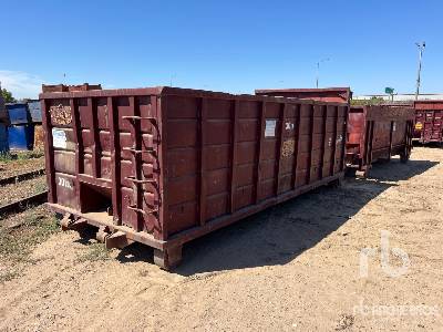 Quantity of (2) 16 ft  Rolloff Bin