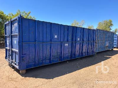Quantity of (2) 24 ft  Rolloff Bin