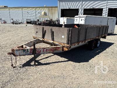 2006 BIG TEX  16 ft T/A  Flatbed Trailer