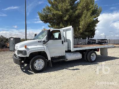 2005 GMC  C5500  4x2 LPG  Flatbed Dump Truck