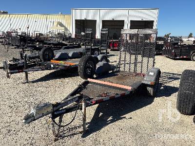 2018 MMDI  47RVX10  7 ft S/A  Equipment Trailer