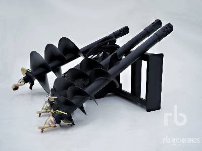 Unused 2025 SUHIVELEE  SSA  (3) Auger Bits w/ (Unused)  Skid Steer Auger