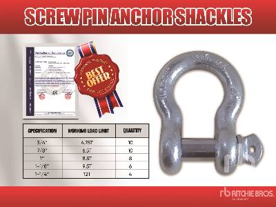 Unused 2025 SUHIVELEE  S38  Quantity of (38) (Unused)  Shackle