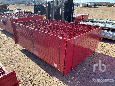 Unused CANEX  Quantity of (30) 6 ft x 8 ft Po ...  Site Fence