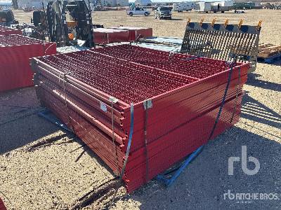 Unused CANEX  Quantity of (30) 6 ft x 8 ft Po ...  Site Fence