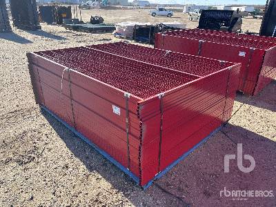 Unused CANEX  Quantity of (30) 6 ft x 8 ft Po ...  Site Fence