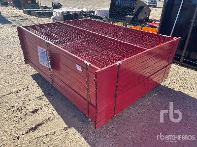 Unused CANEX  Quantity of (30) 6 ft x 8 ft Po ...  Site Fence