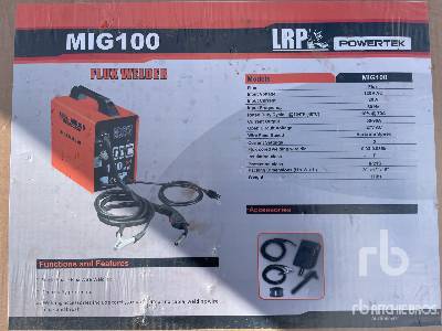 Unused 2024 POWERTEK MIG 100 Quantity of (2) 90 A MIG (Unused) Welder Unused 2024 POWERTEK MIG 100 Quantity of (2) 90 A MIG (Unused) Welder