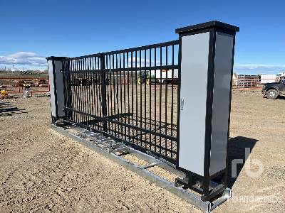 Unused 2025 SUIHE  SG  20 ft Wrought Iron Bi-Parting ( ...  Driveway Gate