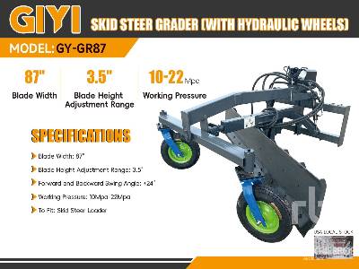 Unused 2025 GIYI GY-GR87 87 in (Unused) Miscellaneous Industrial - Other Unused 2025 GIYI GY-GR87 87 in (Unused) Miscellaneous Industrial - Other