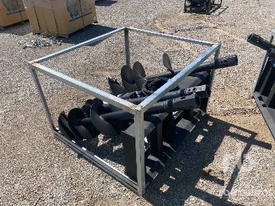 Unused 2025 SUIHE  SSA  19 in Mini (3) Auger Bits w/ (U ...  Skid Steer Auger