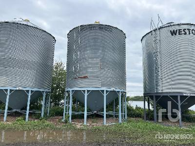 WESTEEL-ROSCO +/- 5000 bu 7 Ring Hopper Grain Bin WESTEEL-ROSCO +/- 5000 bu 7 Ring Hopper Grain Bin