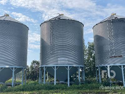 WESTEEL-ROSCO +/- 5000 bu 7 Ring Hopper Grain Bin WESTEEL-ROSCO +/- 5000 bu 7 Ring Hopper Grain Bin