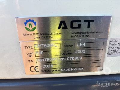 Unused 2025 AGT  QHT500FLR  Stand-On Self-Loading Mini (Unused)  Crawler Dumper