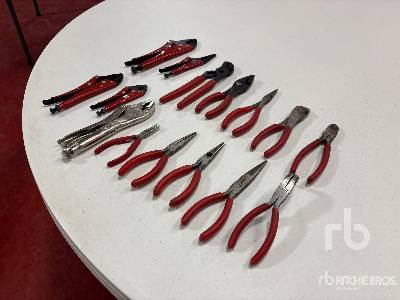 SNAP-ON (9) Pliers Hand Tools SNAP-ON (9) Pliers Hand Tools