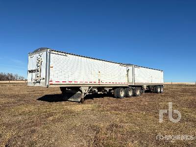 2002 WILSON  PACESETTER  Super B-Train  Grain Trailer