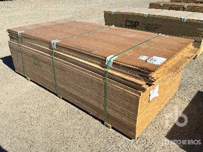 Unused Quantity of (60) 1/2 in 4x8 CSP ... Plywood Unused Quantity of (60) 1/2 in 4x8 CSP ... Plywood