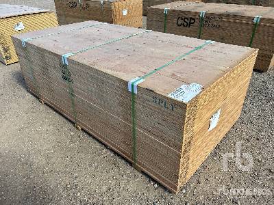 Unused Quantity of (60) 1/2 in 4x8 CSP ... Plywood Unused Quantity of (60) 1/2 in 4x8 CSP ... Plywood