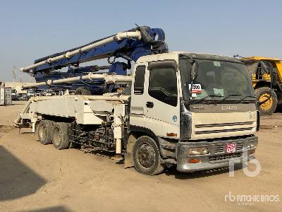 1999 ISUZU  6x4  Concrete Pump Truck