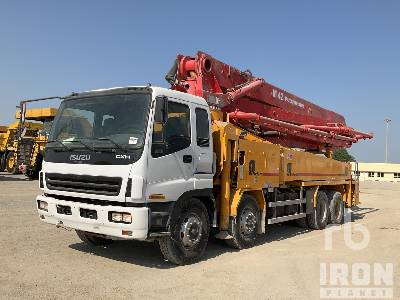 2002 ISUZU  CXH50T  2003 Putzmeister M42 on 8x4 Twi ...  Concrete Pump Truck