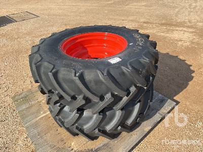 MITAS  420/85R28 136 B  Qte De 2 Roues Qty Of 2  Wheel