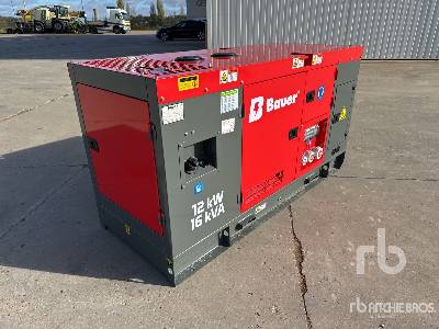 Unused 2025 BAUER GFS-12KW 15 kVA (Unused) Gen Set (<10 Kw Or 12.5 Kva) Unused 2025 BAUER GFS-12KW 15 kVA (Unused) Gen Set (<10 Kw Or 12.5 Kva)