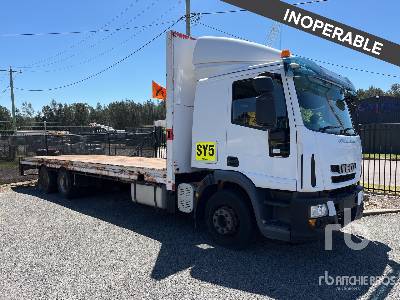 2011 IVECO  EUROCARGO ML225  6x2 (Inoperable)  Flatbed Truck