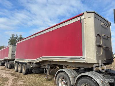 2021 GIPPSLAND BODY BUILDERS 9.7 m Tri/A Step Deck End Dump Trailer 2021 GIPPSLAND BODY BUILDERS 9.7 m Tri/A Step Deck End Dump Trailer