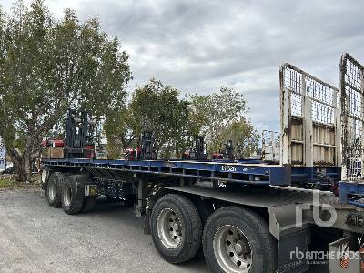 2010 MAXITRANS  8.6 m Bogie/A  Flatbed Trailer