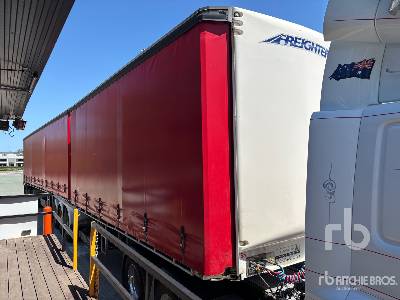 2021 MAXITRANS 7.2 m Tri/A B-Double Lead Curtain Side Trailer 2021 MAXITRANS 7.2 m Tri/A B-Double Lead Curtain Side Trailer