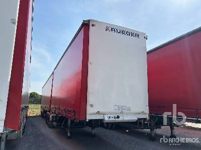 2023 KRUEGER 7.2 m Tri/A B-Double Lead Curtain Side Trailer 2023 KRUEGER 7.2 m Tri/A B-Double Lead Curtain Side Trailer