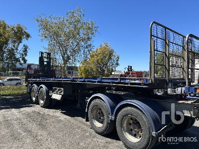 2009 KRUEGER 8.6 m Bogie/A Flatbed Trailer 2009 KRUEGER 8.6 m Bogie/A Flatbed Trailer
