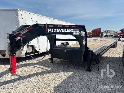 2025 PJ  LS402  40 ft T/A Gooseneck  Equipment Trailer