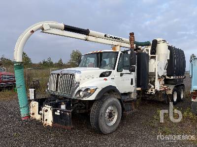 2009 INTERNATIONAL  7500  Camel on 6x4 (Inoperable)  Sewer Truck