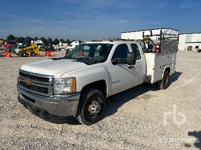 2012 CHEVROLET  SILVERADO 3500H  4x2 Extended Cab  Utility Truck