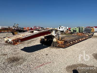 1986 TRAIL KING Tri/A Removable Gooseneck Lowboy 1986 TRAIL KING Tri/A Removable Gooseneck Lowboy