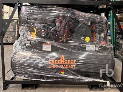 Unused 2025 LANDHONOR  LHR-GAC40Y  Skid-Mounted 40 gal 2 Stage (Un ...  Air Compressor