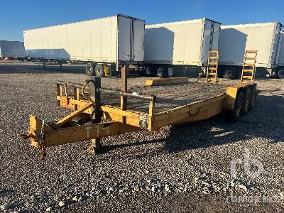 1990 TEXAS BRAGG  19 ft Tri/A  Utility Trailer