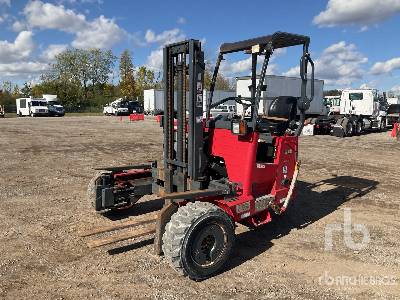 2013 MOFFET  M55.4  5500 lb 3x3  Rough Terrain Forklift