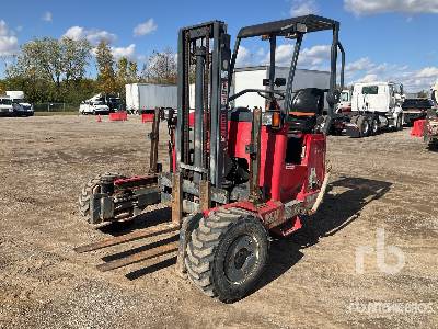 2015 MOFFET  M8 55.4  5500 lb 3x3  Rough Terrain Forklift