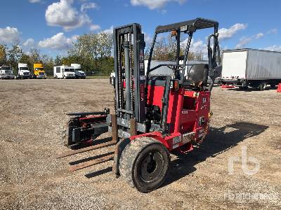 2011 MOFFET  M55.4  5500 lb 3x3  Rough Terrain Forklift
