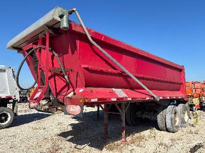 1998 HILBILT 22 1/4 FLMG T/A Frameless End Dump Trailer 1998 HILBILT 22 1/4 FLMG T/A Frameless End Dump Trailer